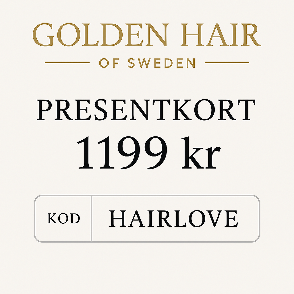 Goldenhair of sweden presentkort
