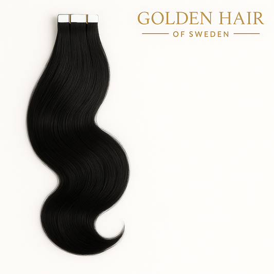 Tape Extensions #1B Natural Black 50 cm