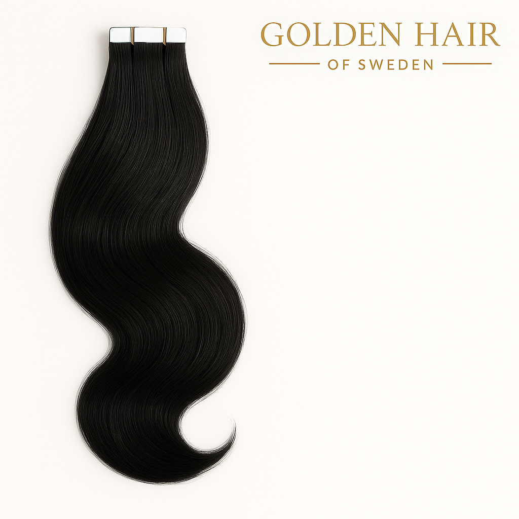 Tape Extensions #1B Natural Black 50 cm