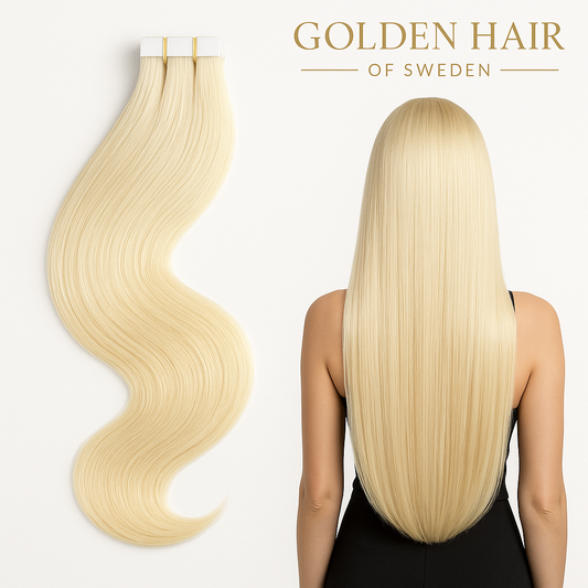 Tape Extensions #613 Platinum Blonde 50 cm