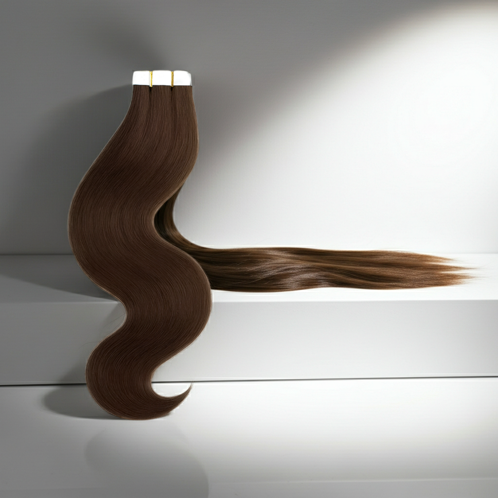 Chocolate Brown Tape Extensions  50gram  #2/6