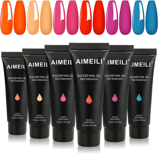 AIMEILI UV Gel Nails Kit är ett professionellt kit för nagelförlängning
