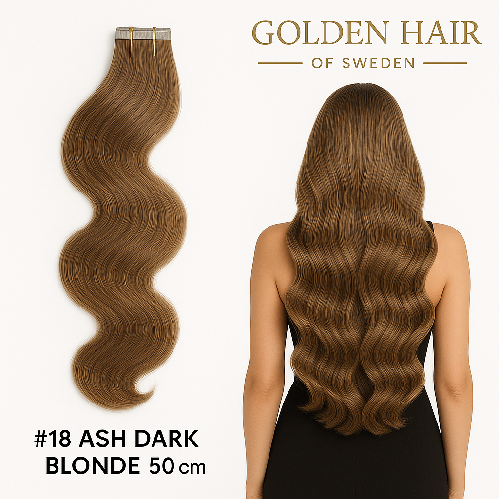 #18 Ash dark blonde 50cm