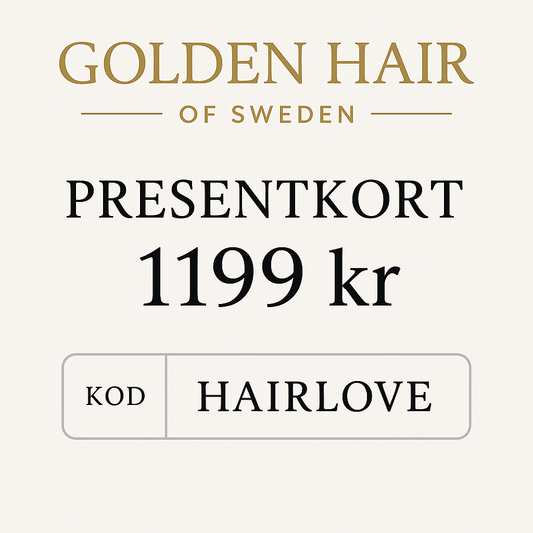 Goldenhair of sweden presentkort